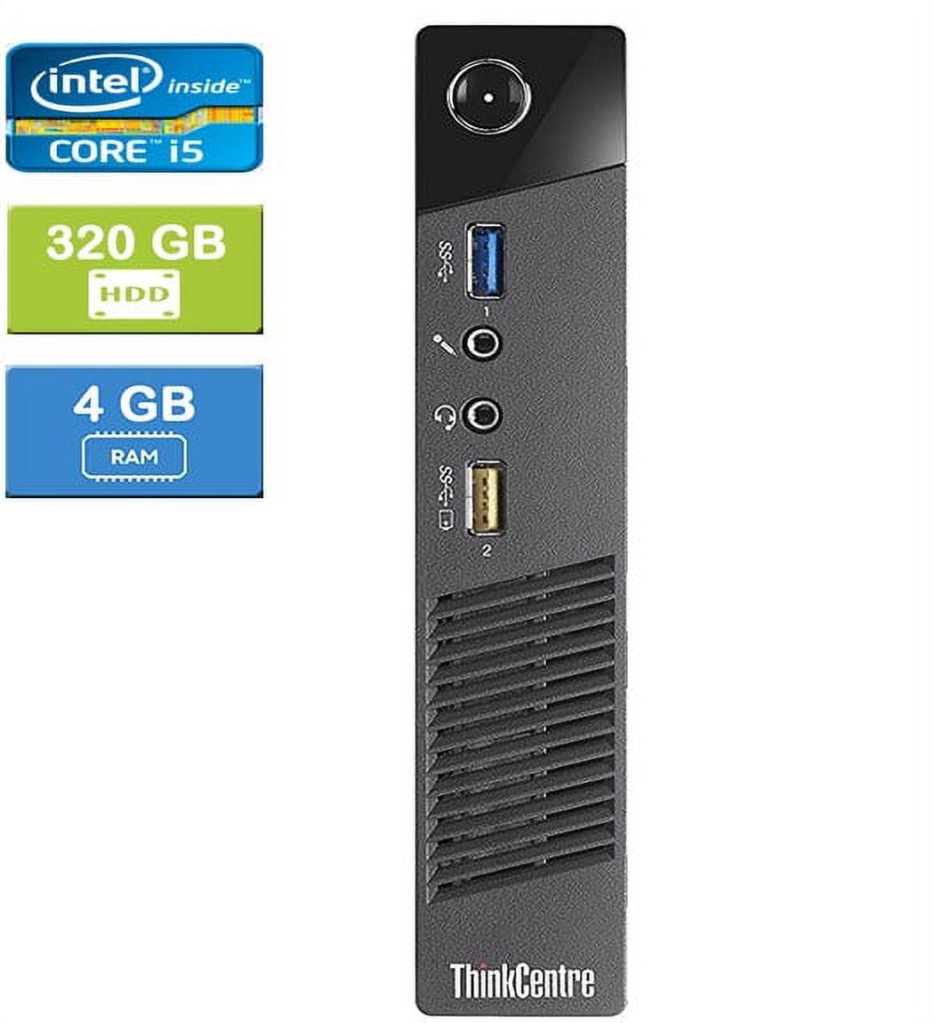 Restored Lenovo ThinkCentre M720s SFF Desktop Computer | Intel