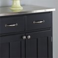 thumbnail image 3 of Homestyles Buffet de Buffets en Bois Noir, 3 of 13