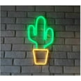 thumbnail image 1 of LED neon Light Sign,Green Cactus,Wall Art,Decorative Neon Sign, wall hanging for home USB powered, 1 of 5
