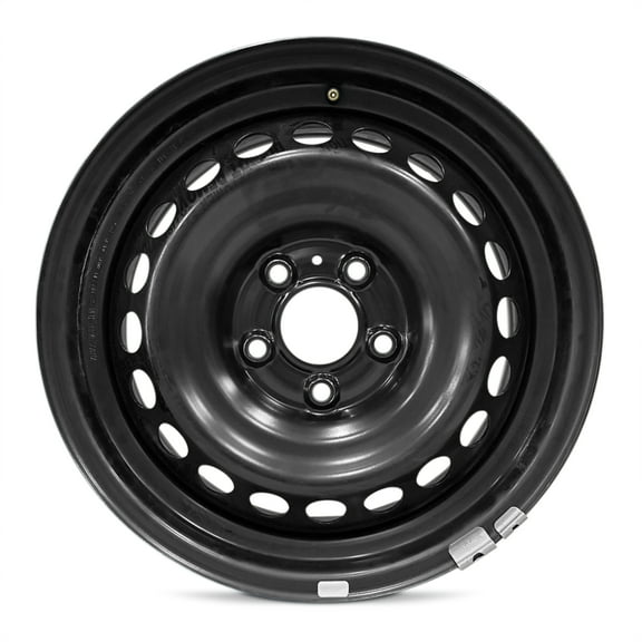 For 2013-2025 Nissan Sentra 16 Inch Painted Black Steel - New Take-Off Rim - Road Ready Car Wheel
