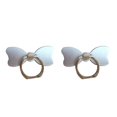 thumbnail image 3 of yingyy Chic Bow Ring Phone Ring Holder Stand Mobile Kickstand Desk Table Ring Stand Silver 2Set, 3 of 6