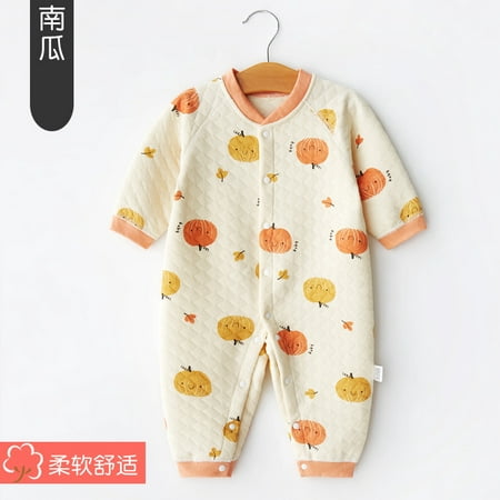 

QWZNDZGR Baby Warm One-Piece Clothes With Cotton In Autumn And Winter Baby Clothes With Foreign Charm Lovely Clothes For Hundreds Of Days Baby Rompers And Climbing Clothes