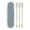 A, variant on 3.7 inch Nasal Hair Cutter, 2026 Upgraded Double-sided Portable, Nose Hair Trimmer for Women and Men, Travel Essentials, Washable Grooming Tool, Beige