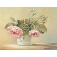 thumbnail image 2 of Scholnhammer, Heinz 14x12 Gold Ornate Wood Framed with Double Matting Museum Art Print Titled - Spring roses, 2 of 4