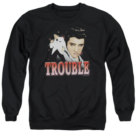 Elvis Presley - Trouble - Crewneck Sweatshirt - Medium
