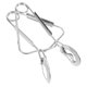 thumbnail image 1 of unbranded 2Ud Pinzas De Acero Inoxidable Para Comida Con Mecanismo De Resorte Y Agarre Ergonómico Color Plata, 1 of 8