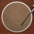thumbnail image 2 of FUTUREORYY Vinyl Turntable Record Pad with Brown Cork for Record Playing 1Set, 2 of 4
