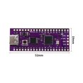 thumbnail image 4 of Placa de desarrollo Ultimate RP2040 con procesador ARM-MO+ de doble núcleo para placa base Pico B Púrpura, 4 of 5