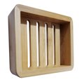 thumbnail image 2 of Soap Dish Container Moisture-proof Handmade Hardness Bamboo Storage Tray Practical Multifunctional Draining Box for Products New product 11, 2 of 6