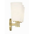 thumbnail image 5 of Crystorama Colton 3 Light Aged Brass Wall Mount - 23.7'' W x 11.50'' H, 5 of 9