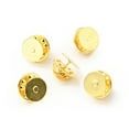 thumbnail image 3 of 2bags 120pcs Brass Lapel Pin Backs Tie Tack Pin Butterfly Clutch Brooch Findings Golden 10x5mm Pin: 1mm Stop: 11x6mm, 3 of 3