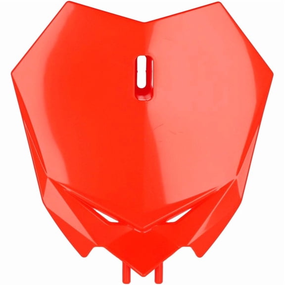 Acerbis Red Plastic Front Number Plate (2936330004)