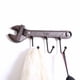 thumbnail image 4 of Ganchos de soporte para llaves Retro, llave de hierro con forma de llave, montado en la pared, para hombre, cueva, garaje, soporte para herramientas, abrigo, sombrero, ganchos para estante, 4 of 6