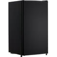 thumbnail image 7 of 3.2 Cu.Ft Mini Fridge with Freezer, Energy Efficient, Whisper-Quiet Operation, Compact Design with Crisper Drawer & Removable Glass Shelves, Ideal for Small Spaces Bedroom, Black, 7 of 7