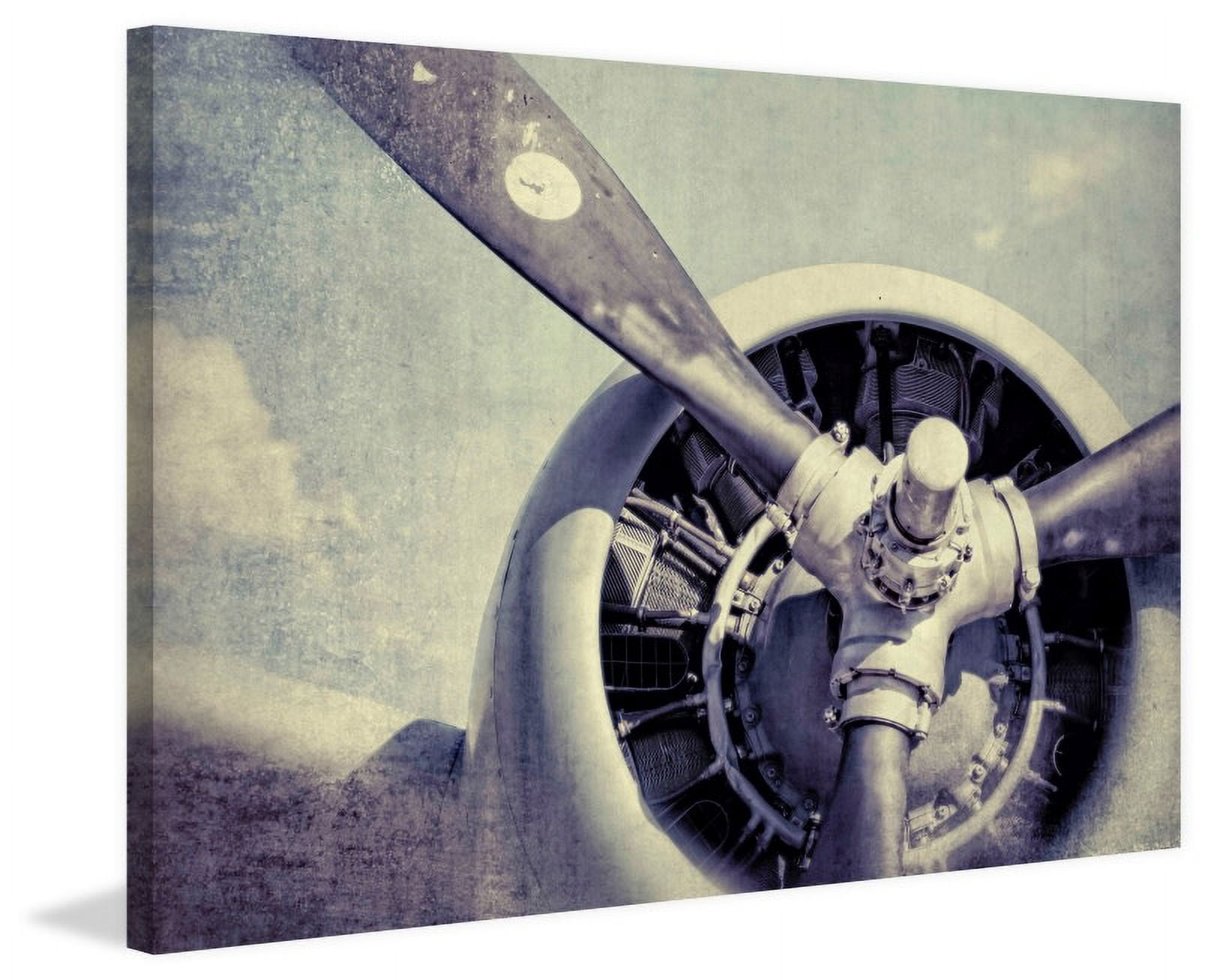 "Altitude 7" Painting Print on Wrapped Canvas