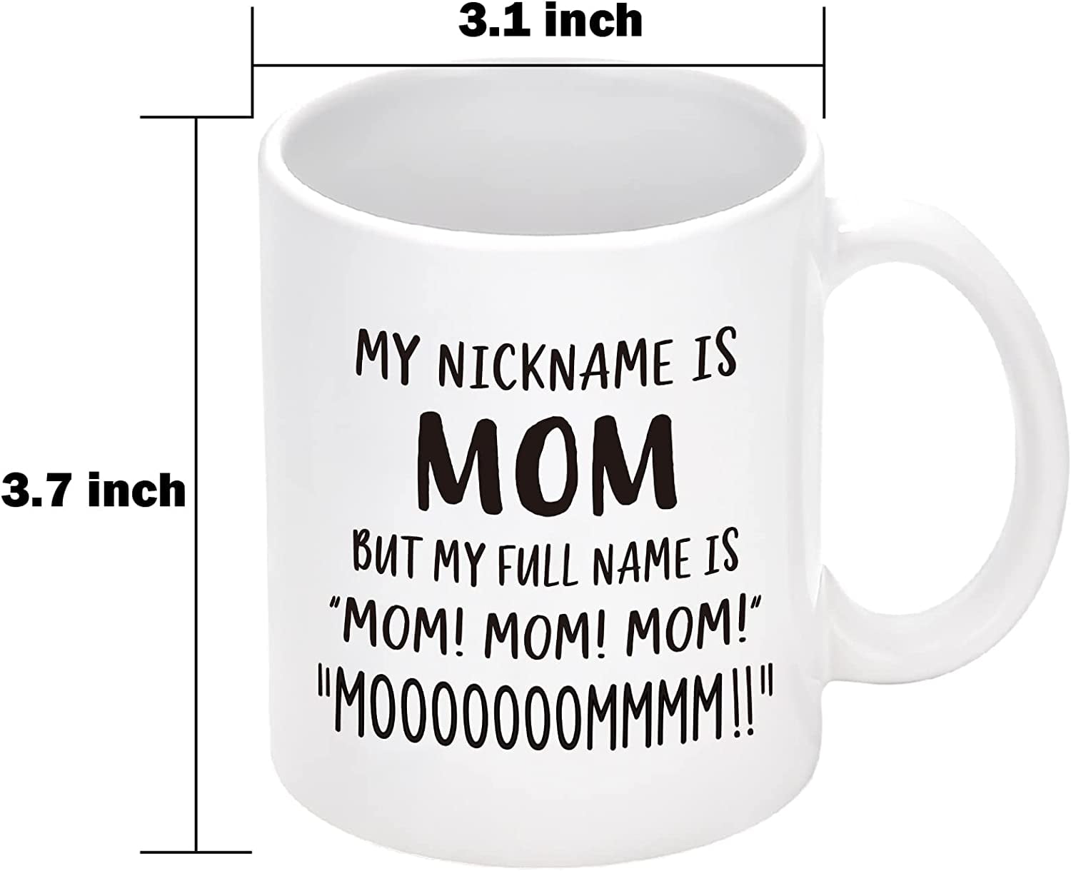 One Awesome Mom Funny Coffee Mug - Christmas Gifts for Mom, Women - Xmas  Best Mom Gifts from Daughte…See more One Awesome Mom Funny Coffee Mug 