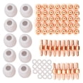 thumbnail image 1 of L Swirl Ring,75pcs Shield Cup Tip Plasma Cutting Tip P Shield Cup Leading Edge Technology, 1 of 12