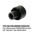 Powerbuilt 2-3/4 in. 4 Lug Ford Spindle Nut Socket - 648476 - Walmart.com