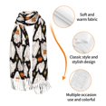 thumbnail image 3 of Shawl Wraps for Women - funny ghost halloween Oversized Fall Winter Fashion Blanket Scarf for Women, 3 of 6