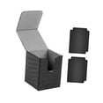 thumbnail image 2 of MERIGLARE Card Deck Box Gaming Card Holder Practical Card Box Cards Case Holds 210 Cards, Cards Container Card Organizer Card Deck Case Black, 2 of 9
