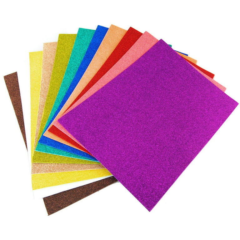 Better Office Products - Foam Sheets, 5.5 x 8.5 Inch, Assorted Colors (20  Colors), 2mm Thick, EVA Foam for Arts and Crafts, 100 Sheets 