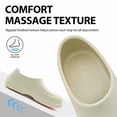 thumbnail image 5 of Professional Non-Slip Work Shoes for Men Women - Waterproof & Oil-Resistant Chef Clogs with Massage Insole, Slip-On Nursing Kitchen Footwear for Hospital, Restaurant & Garden, 5 of 6