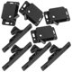 thumbnail image 1 of Cabinet Door Latch Rv Grabber Catch Camper Drawer Latch And Catch Rv Accessories Black 7 50X2 60X1 80cm Security Locking 4 Sets, 1 of 5