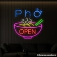thumbnail image 2 of Glowneon Pho Neon Sign, Pho Vietnamese Led Sign, Pho Restaurant, Vietnamese Food Neon Light, 2 of 5