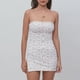 thumbnail image 5 of Vestido ajustado con estampado floral Abertura lateral Mujer Atar Slim Fit, 5 of 9
