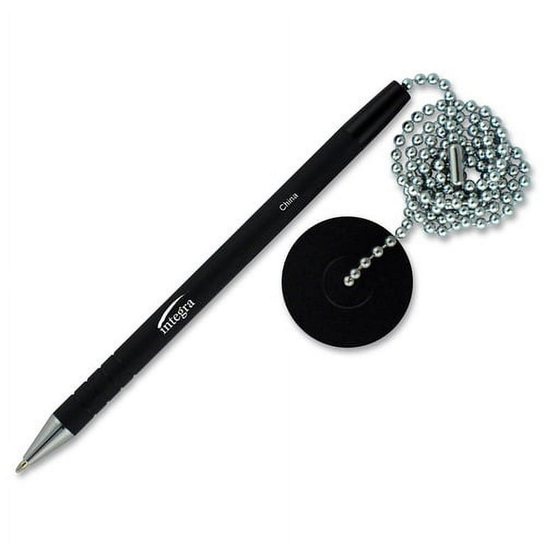 Integra Antimicrobial Replacement Counter Pen - Black - Rubber Barrel - 1 Each Integra Antimicrobial Replacement Counter Pen - Black - Rubber Barrel - 1 Each