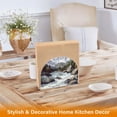 thumbnail image 6 of Yayeee Napkin Holder for Table Kitchen Paper Tissue Organization, River and Mountains, 6 of 8