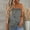 Black, variant on Aofany Women Casual Print Sleeveless Tube Top T-Shirt Blouse Tops White M