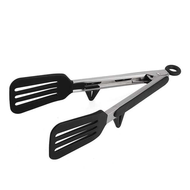 Cateissary Pinzas para pan antideslizantes, accesorios para cocinar barbacoa, abrazadera para ensalada, suministro de carne a la parrilla, Clip Type2 NO2