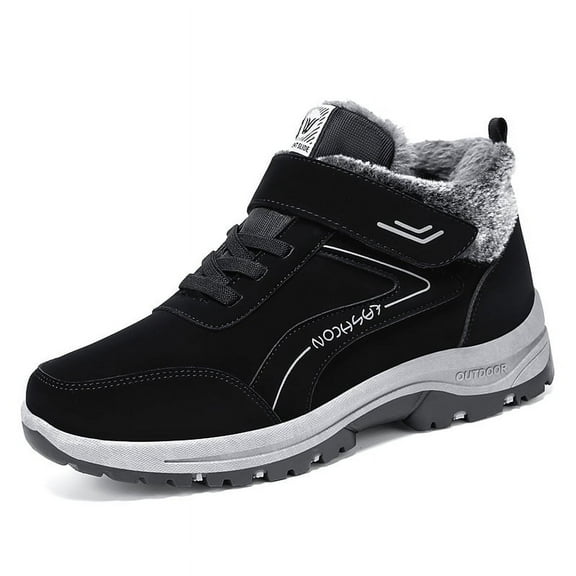 Women's and Men's Thermal Snow Boots - Fur Lined Winter Boots with Anti-Slip Sole for Walking, Outdoor & Cold Weather