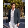 thumbnail image 2 of COOFANDY Mens Casual Blazer Suit Jacket Slim Fit Fashion Lightweight Sport Coats, 2 of 5