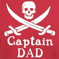 thumbnail image 3 of CafePress - Captain Dad T Shirt - Men's Classic Graphic Cotton T-Shirt, 3 of 4