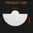 thumbnail image 2 of Uxcell 100 Pack Coffee Filters, Half Moon Shape Paper Filter White for Home Office Use Pour Over Coffee Maker, 2 of 6