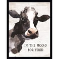 thumbnail image 1 of Great Art Now In the Moo-d for Food by Lettered & Lined, Framed Wall Art, 16.5W x 21.5H, 1 of 2