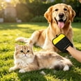 thumbnail image 5 of Cififendec Static Pet Hair Remover Mitt, 9"×7", Double Sided Mesh Breathable Grooming Glove for Dog Cat Sofa Carpet Shed Fur Quick Cleaning, 5 of 5