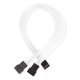 thumbnail image 1 of Cable de extensión PWM de 30 cm y 4 pines 1 a 1 2 Adaptador divisor de enfriador de ventilador múltiple de 3 vías, 1 of 6
