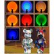 thumbnail image 4 of Decoración del hogar Bearbrick Led Night Light Regalo de Año Nuevo Luz de proyección de estrellas Bluetooth Audio Tide Play Model Games Kids Toysorange Feliz Sencillez, 4 of 4