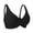 Black, variant on Push Up Bras for Women Full Coverage Mesh Comfort Wirefree Bra Womens Seamless Jelly Bras 1 PC