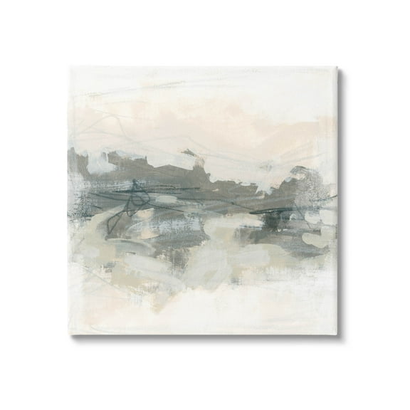 Stupell Industries Contemporary Moody Abstract Scribble Painting Gallery Wrapped Canvas Print Wall Art, Design by June Erica Vess