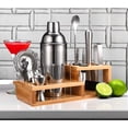 thumbnail image 1 of Touch of Mixology Kit de Coctelera de Acero Inoxidable de 14 Piezas, 1 of 11