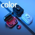 thumbnail image 4 of Gwong Electrónica Auriculares inalámbricos a prueba de agua V5.0 inalámbrico V5.0 con pantalla LED de micrófono, 4 of 6