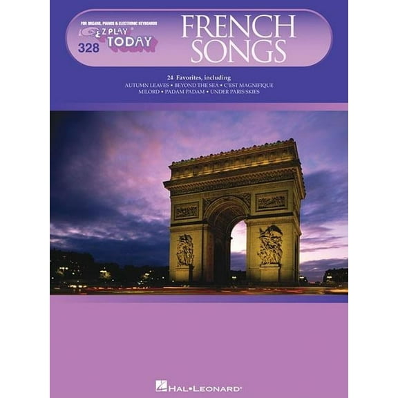 French Songs (Paperback) by Hal Leonard Corp