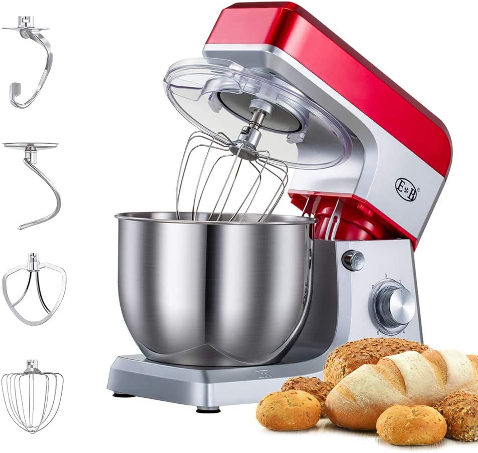 cake in stand mixer