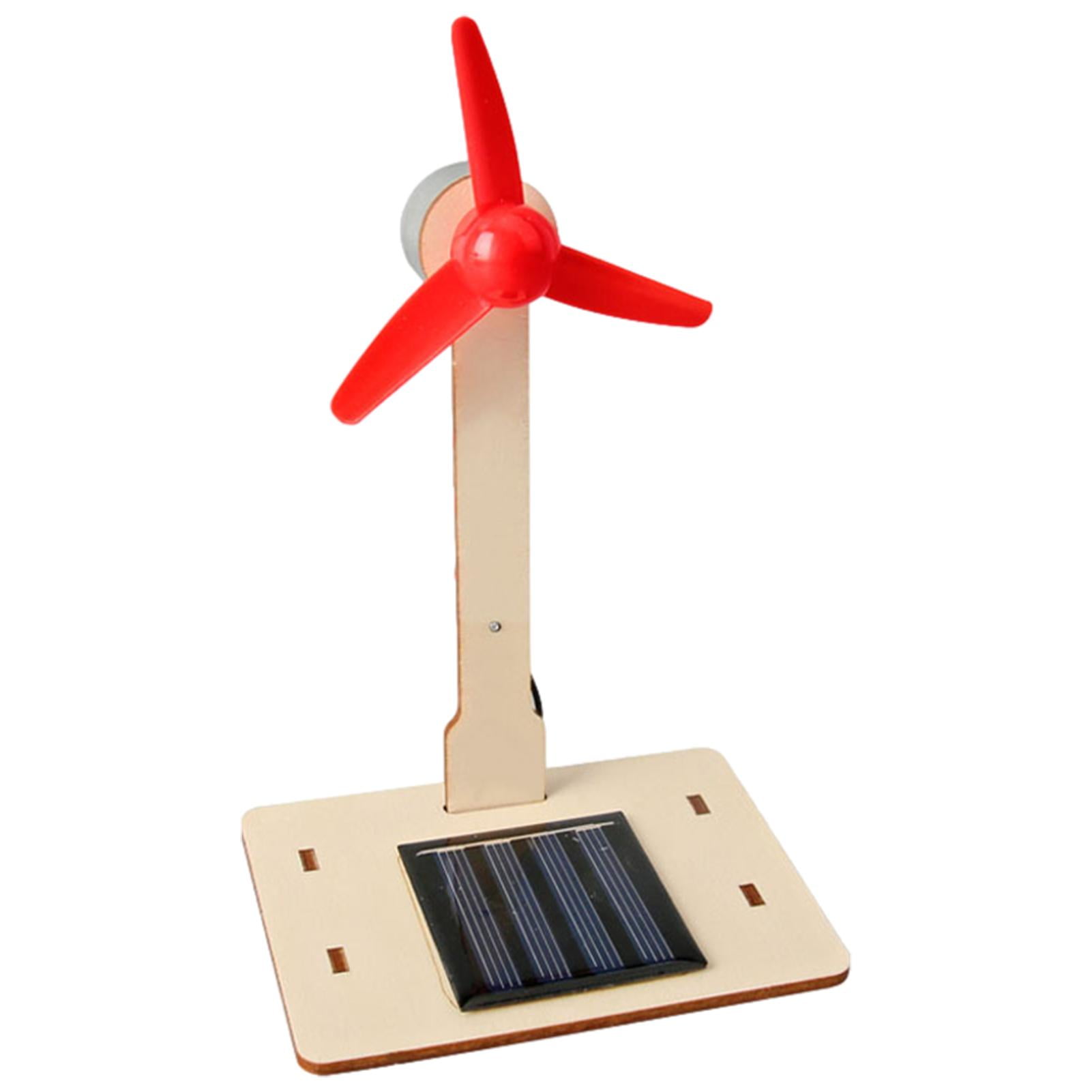 Gehofer Small Wind Turbines DIY Solar Wind Mill Model Solar Toys A