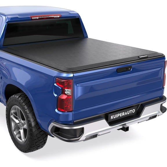 MRY Soft Roll-Up Tonneau Cover for 2007-2013 Chevy Silverado/GMC Sierra 1500/2500HD/3500HD 8ft Bed