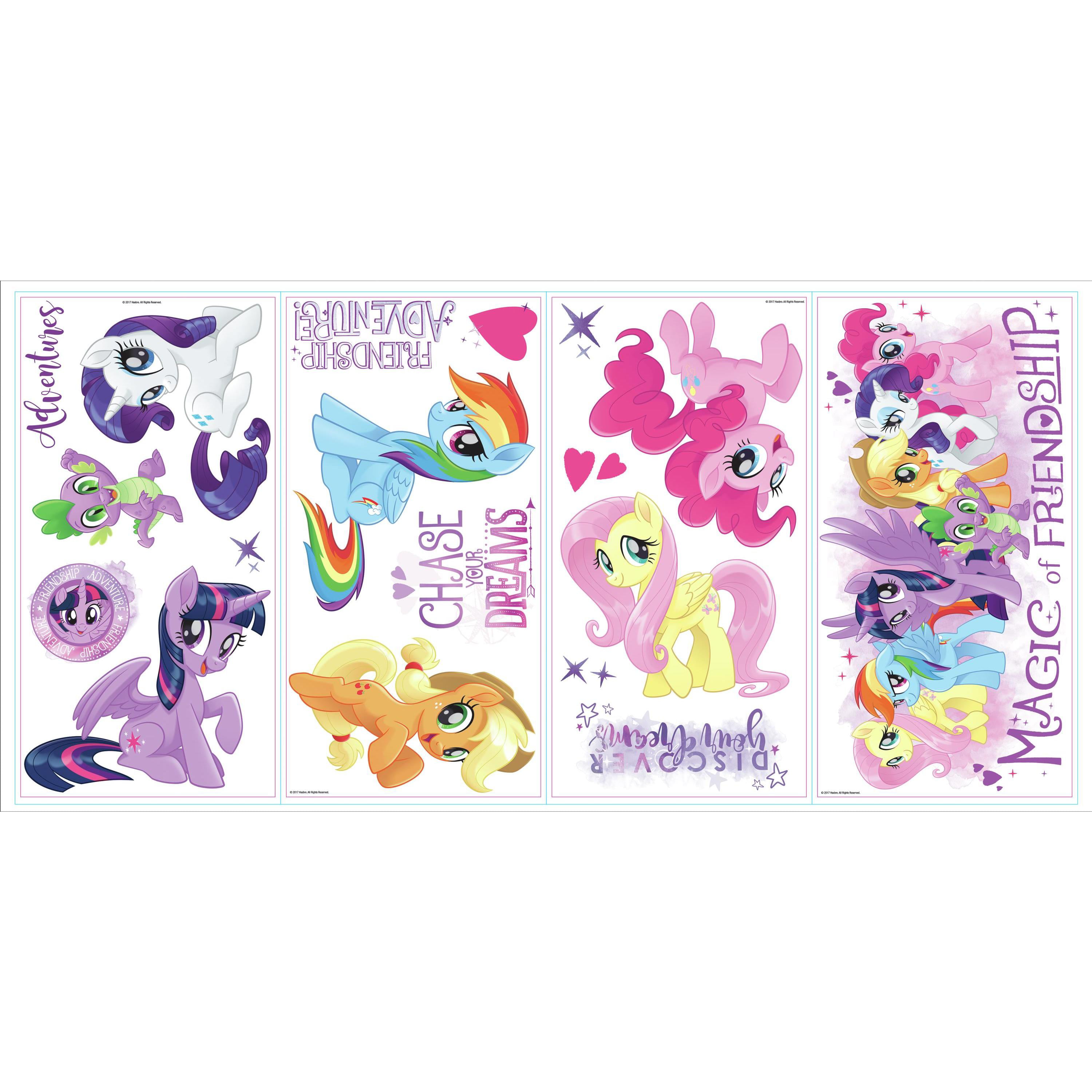 PHOTOPAPER 10 MY LITTLE PONY WALL STICKER WALL DECALS 3 SIZES VINYL